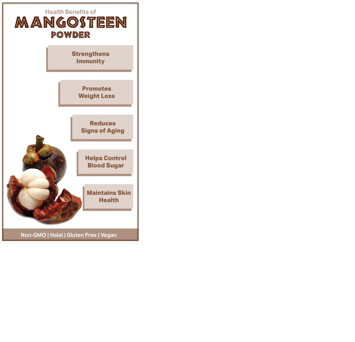 Mangosteen Powder - 4 oz.