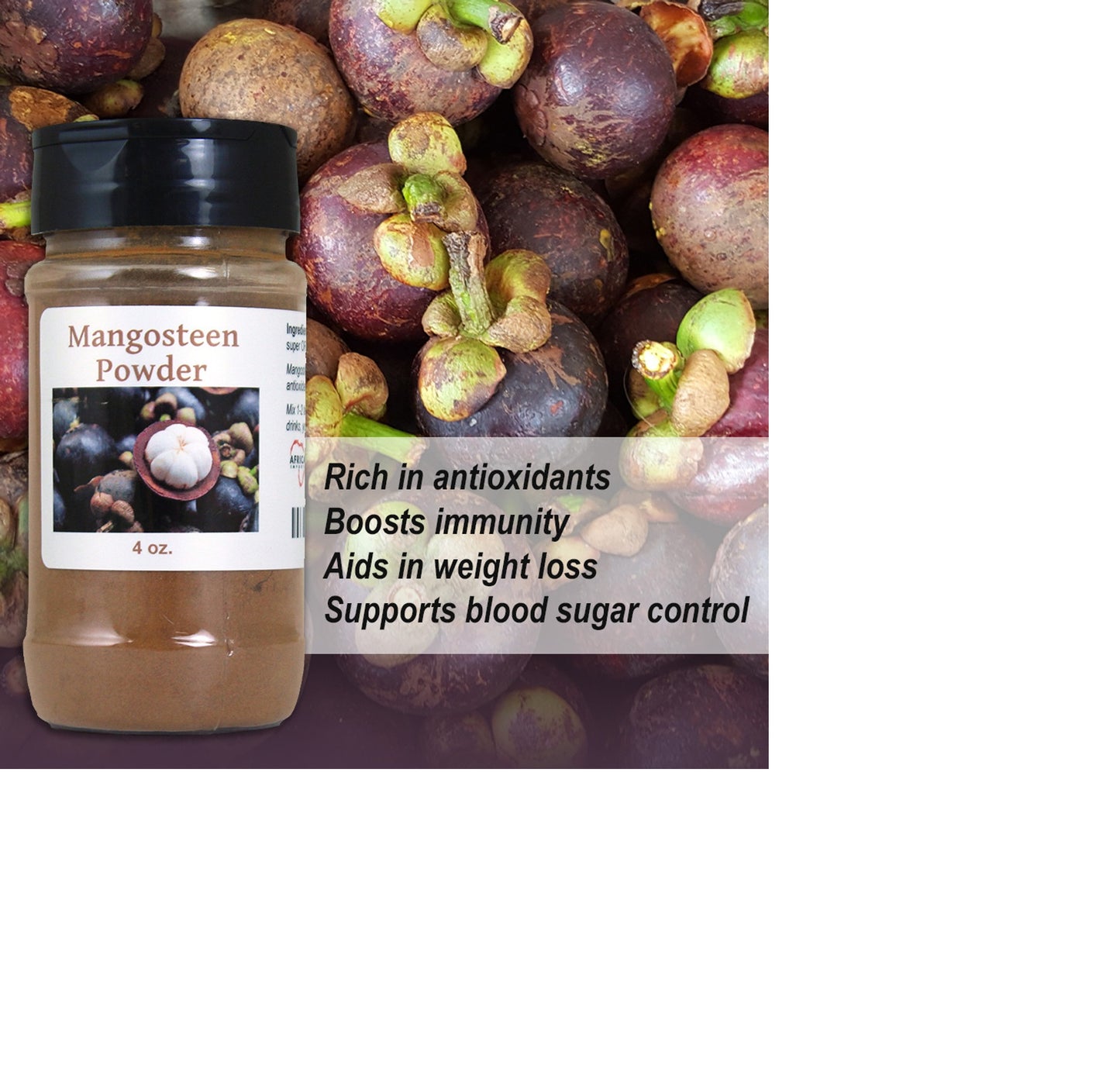 Mangosteen Powder - 4 oz.