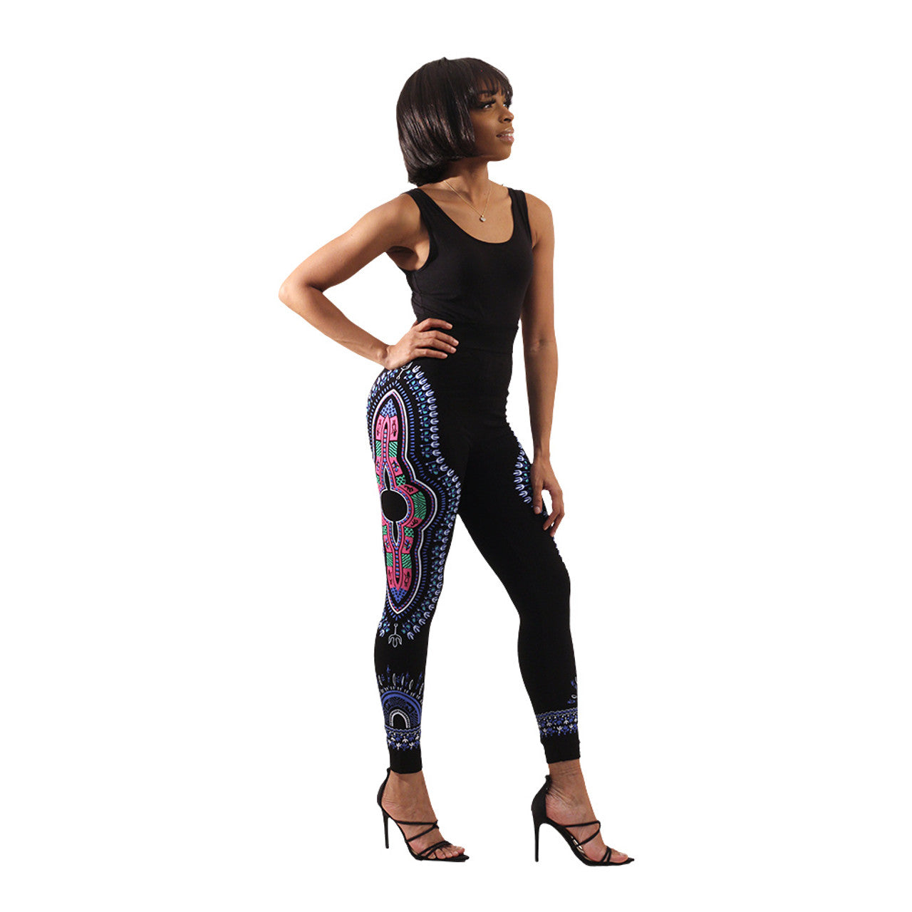 African Print Leggings