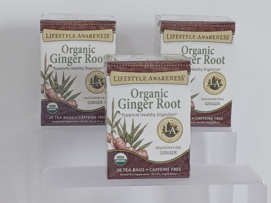 100% Organic Ginger Root Tea